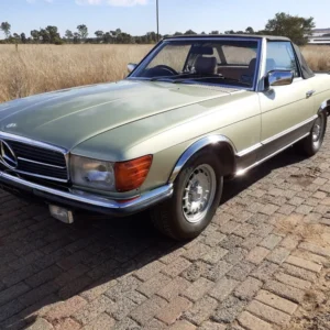 1981 Mercedes 500SL Sports Convertible